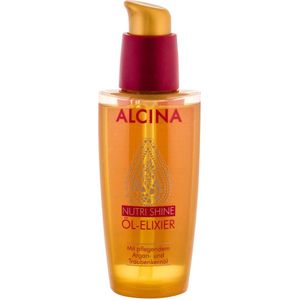 Alcina Nutri Shine Olie Elixer voor Glad en Glanzend Haar 50 ml