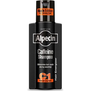 Alpecin - C1 - Shampoo - Zwart - Cafeïne - Voor Haaruitval