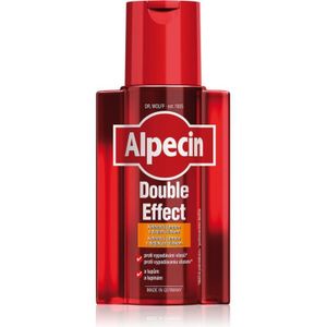 Alpecin Double Effect Cafeine Shampoo  tegen Roos en Haaruitval 200 ml