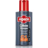 Alpecin Cafeïne Shampoo C1 250ml | Voorkomt en Vermindert Haaruitval | Natuurlijke Haargroei Shampoo voor Mannen