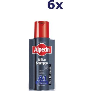 Alpecin Actief shampoo 250ml voor normaal haar 6-pack