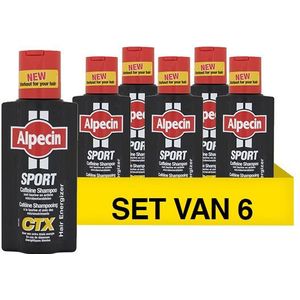 Alpecin - Sport CTX - Shampoo - 6x 250 ml
