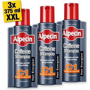 Alpecin - Cafeïne Shampoo C1 - 375ml - Voorkomt Haaruitval