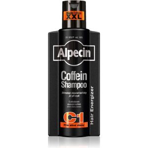 Alpecin Coffein Shampoo C1 Black Edition Cafeine Shampoo Haargroei Stimulant 375 ml