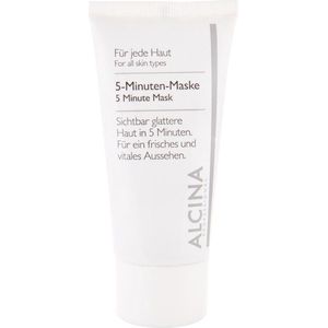 Alcina - For All Skin Types - Gezichtsmasker - 50 ml - Crème