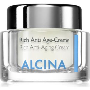 Alcina - Rich Anti-Age Creme - 50 ml - Anti-Age Technologie - Voor Rijpere Huid