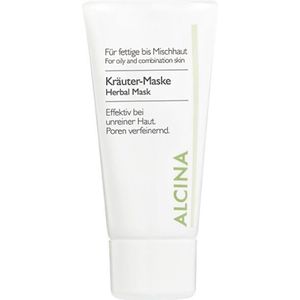ALCINA - Kräuter-Maske - Gezichtsmasker - 250 ml - Vette tot Gemengde Huid
