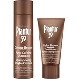 Plantur 39 Cafeïne Shampoo en Conditioner voor Bruin haar Pakket