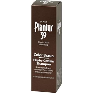 Plantur 39 Verzorging Haarverzorging color bruinPhyto-caffeïne shampoo 250 ml (€ 42,64 / 1 l)