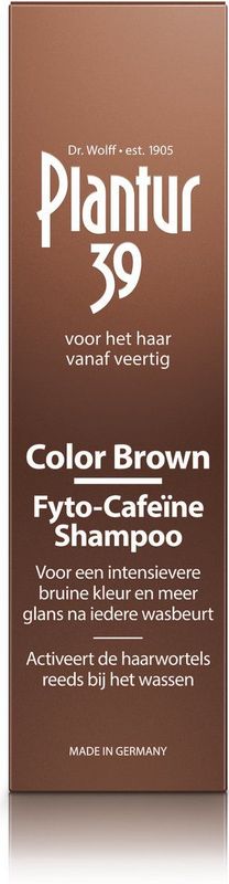 Plantur 39 Shampoo Bruin Haar 250 ml
