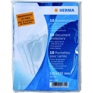 HERMA Dokumentenhüllen A6 transparent