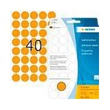 HERMA Vielzweck-Etiketten 19mm leuchtorange VE=960 Stück