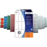 HERMA - 2277 - Sluitetiketten - Transparant - Polyesterfolie - 240 Stuks