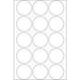 HERMA - 2277 - Sluitetiketten - Transparant - Polyesterfolie - 240 Stuks