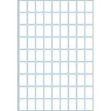 HERMA 2330 multifunctionele etiketten mini (10 x 16 mm, 32 velles, papier, mat) zelfklevend, permanent klevende huishoudelabels voor handschrift, 2.592 stickers, wit