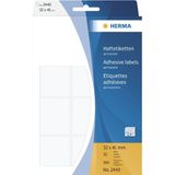 HERMA - 2440 - Etiketten - Wit - 32x41mm - 384 Stuks - Zelfklevend