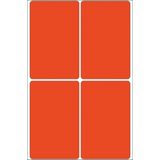 Herma 2492 Univers. Etiket bureauverp. 52x82mm Rood - 128 etiketten