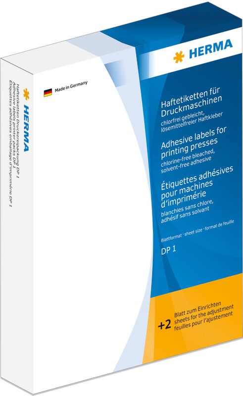 HERMA 2800 Etiketten - Wit - Zelfklevend - 12 x 8 mm - 1000 Stuks - FSC-gecertificeerd