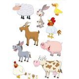 Stickers Favoriete Dieren [10x]