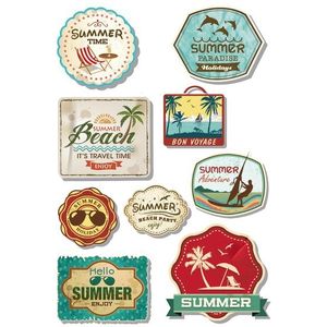 HERMA 3172 Stickers Vakantie, Folie [10x]