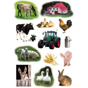 Herma Etiketten Boerderij Junior 16 X 9 Cm Papier 3 Vellen