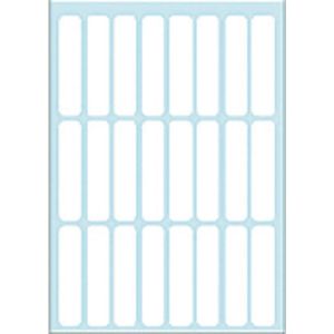 10 x HERMA Vielzweck-Etiketten 8x36mm weiß für Dias VE=168 Stück