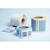 Rol etiketten thermotransfer 100x50 mm wit papier licht glanzend 2000 st.