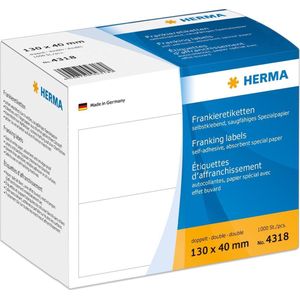 HERMA Frankieretiketten 130,0 x 40,0 mm