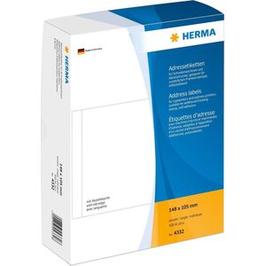 HERMA Adress-Etiketten 148x105mm einzeln VE=500 Stück