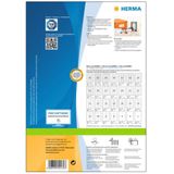 Herma Premium 4470 permanent hechtend etiketten 105 x 74 mm wit (800 etiketten)