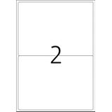 Herma - Gekleurde Etiketten - A4 - Groen - Verwijderbaar - 199,6 x 143,5 mm