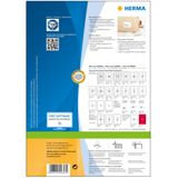 HERMA - Etiket 4653 99.1x93,1mm premium wit 600 stuks