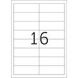 HERMA - 4815 - Zelfklevend Printerlabel - Wit - 100 Vel - 96.5X33.8MM