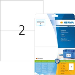 HERMA Etiketten 5064 weiß 210,0 x 148,0 mm