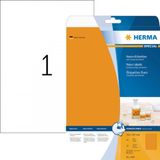 HERMA - 5149 - Etiket - Fluor Oranje - A4 - 20 Stuks