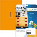 HERMA - 5149 - Etiket - Fluor Oranje - A4 - 20 Stuks