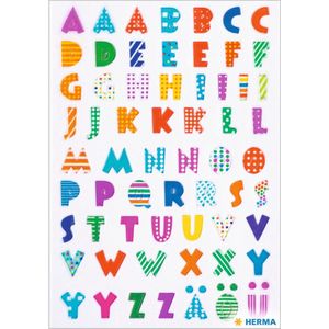 Stickers letters, stone preeg [10x]