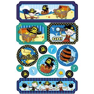 Stickers Herma 6379 MAGIC piraten, stone glitters