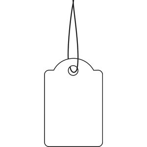 HERMA Hängeetiketten 25,0 x 38,0 mm