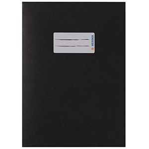 10 x HERMA Heftschoner Papier A5 schwarz
