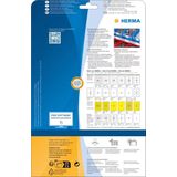 HERMA - 8333 - Etiketten - Wit - Polyesterfolie - 190x135mm - 50 Stuks