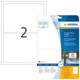 HERMA Schilder strapazierfähig Folie weiß 190x135mm Special A4 LaserCo