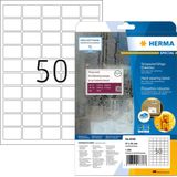 HERMA - 8338 - Etiketten - Wit - 1250 Stuks - Weerbestendig Polyesterfolie
