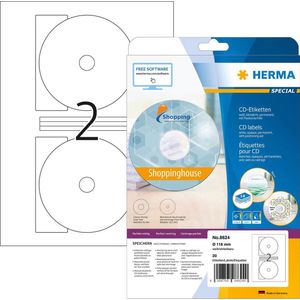 HERMA 8624 Wit Zelfklevend printerlabel printeretiket