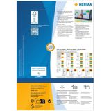 HERMA 8694 Transparant Zelfklevend printerlabel printeretiket