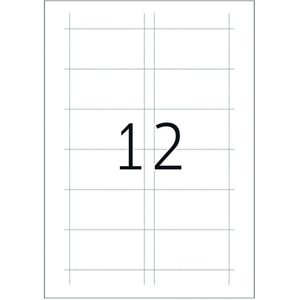 HERMA Einsteckschilder für Namensschilder 7,5 x 4,0 cm