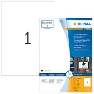 Herma weerbestendige etiketten van polyesterfolie, 50 etiketten, 50 vellen