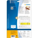 Herma - 9533 Folie-etiketten - Wit - Polyethyleen - 99.1 x 42.3 mm - 120 stuk(s)