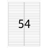 Herma 10015 1350 stuks, A4, 96 x 10 mm, wit