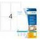 Herma - Etiketten - Wit - 99,1 x 139 mm - Verwijderbaar - 100 stuks